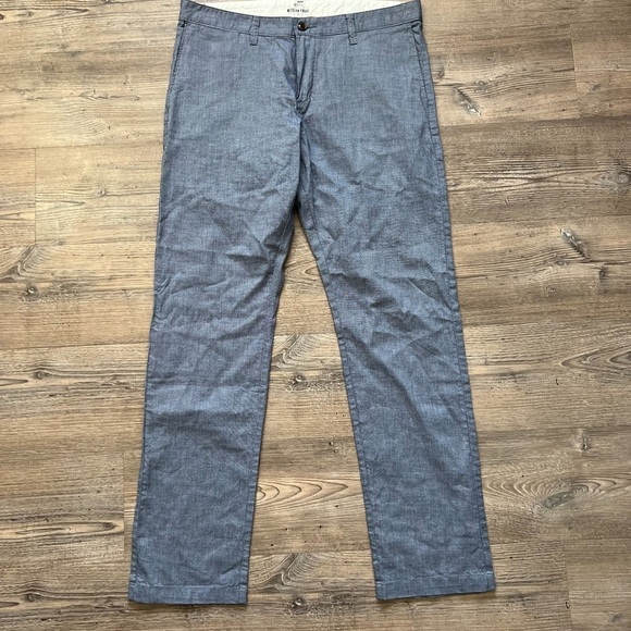 Dockers Modern Khaki Pants Mens Size 29X30 Blue Pacific Collection Flat Front - Picture 1 of 5